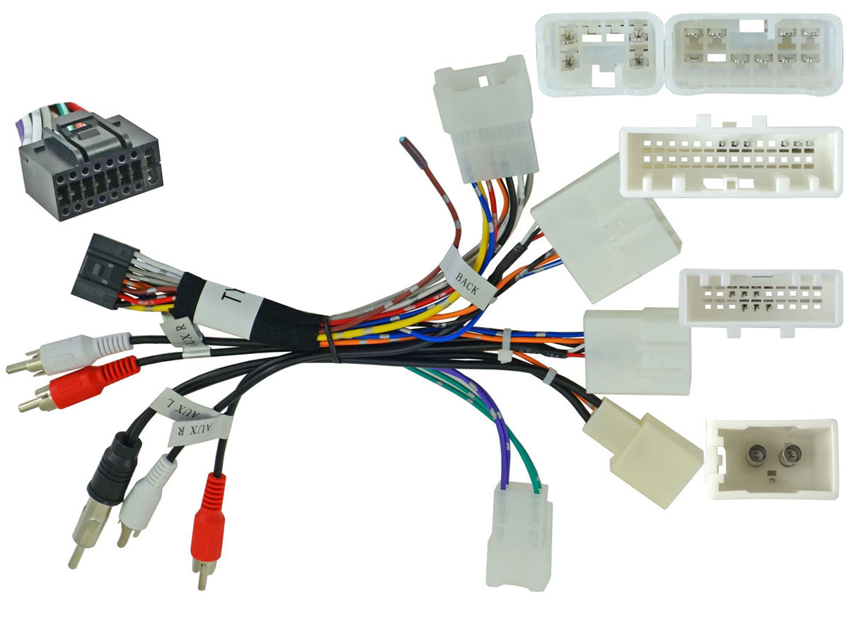 UMS-провод Incar TY-UMS1472 TOYOTA (тип1) без усилителя Camry 2012-2019, RAV4 2012-2019, Prado-150   - фото