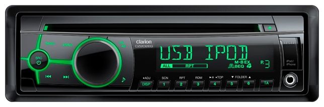 CD - ресивер Clarion CZ202E - фото