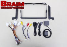 BRAIM рамка Toyota Prado120 /2006-2013 / can bus/9дюйм - фото