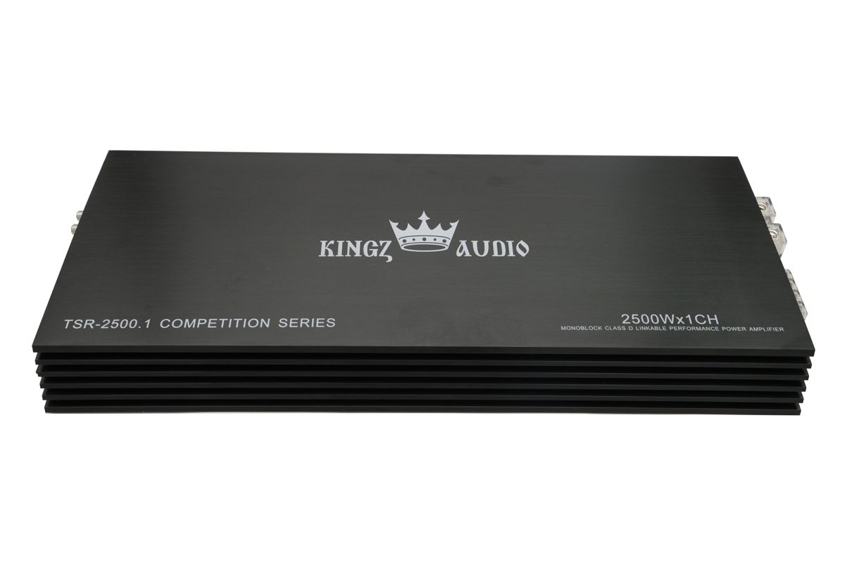 Усилитель 1-канальный Kingz Audio TSR-2500.1 Black Edition - фото