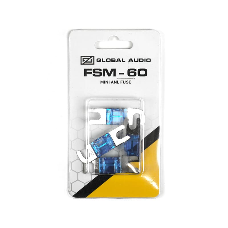 Предохранитель Global Audio FSM-60, 60A  (1уп.- 4шт.) - фото