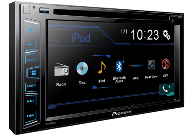 DVD - ресивер Pioneer AVH-280BT  - фото