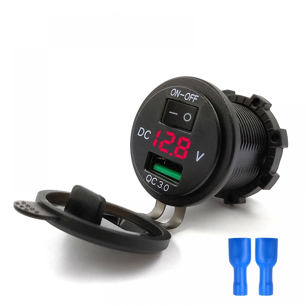 Вольтметр Kicx KVC-QС3.0-1R - фото