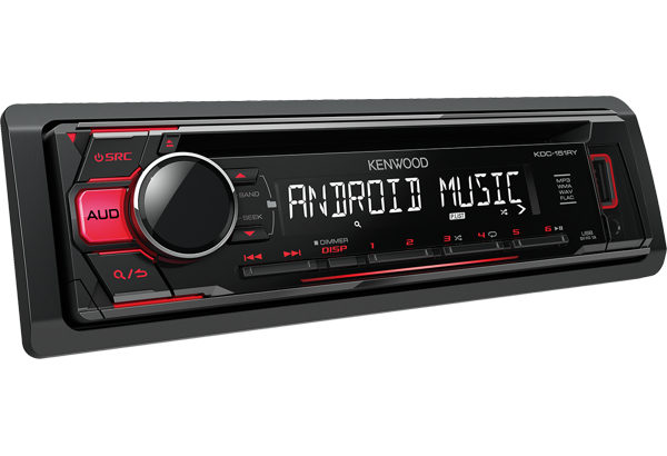 CD - ресивер Kenwood KDC-151RY - фото