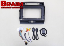 BRAIM рамка Toyota Prado120 /2006-2013 /9дюйм - фото