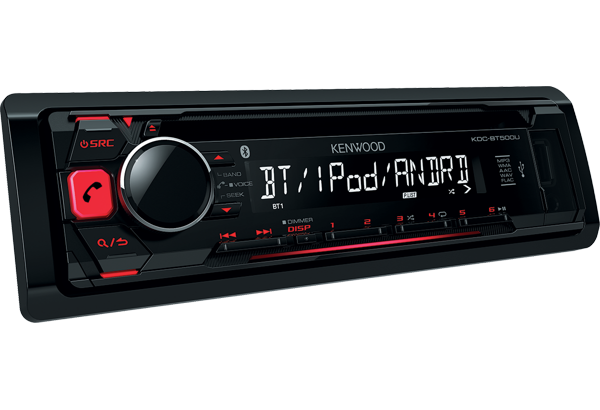 CD - ресивер Kenwood KDC-BT500U - фото