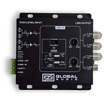 Преобразователь уровня сигнала Global Audio AHL-4